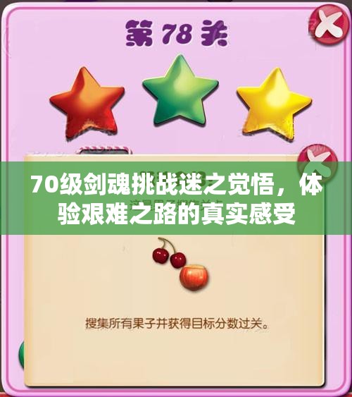 70级剑魂挑战迷之觉悟，体验艰难之路的真实感受