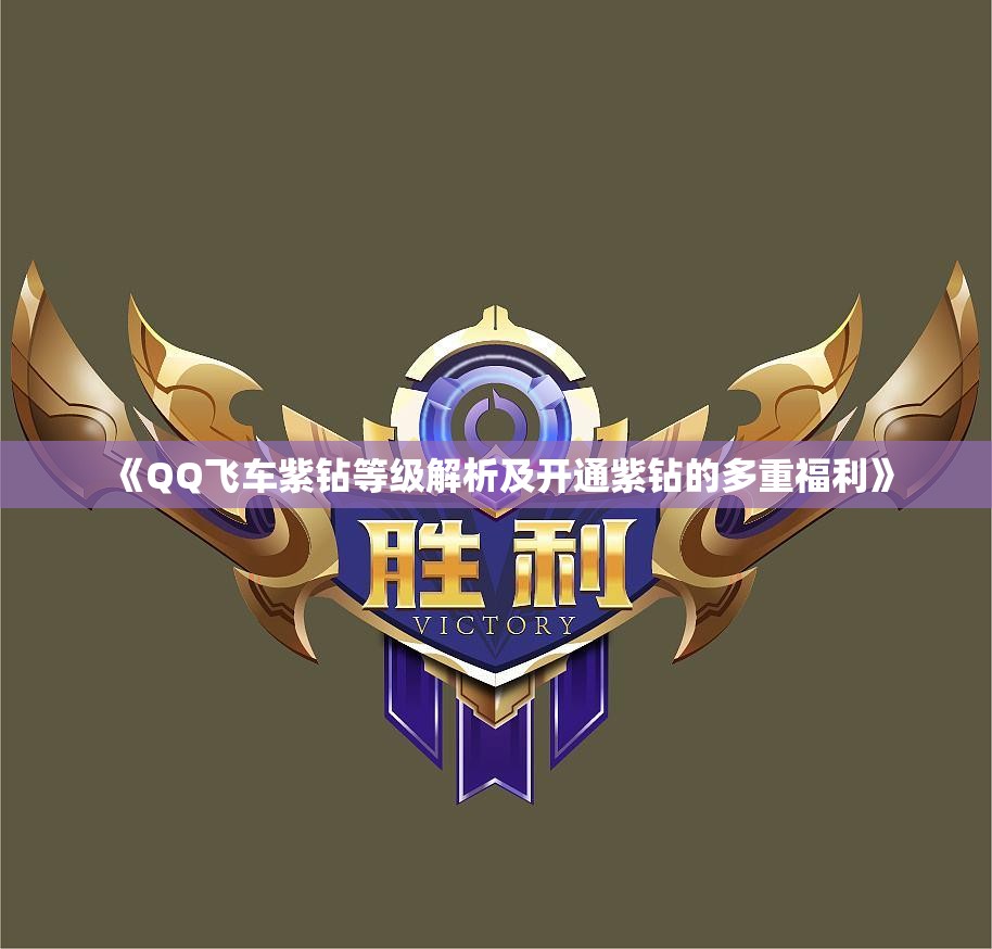 《QQ飞车紫钻等级解析及开通紫钻的多重福利》