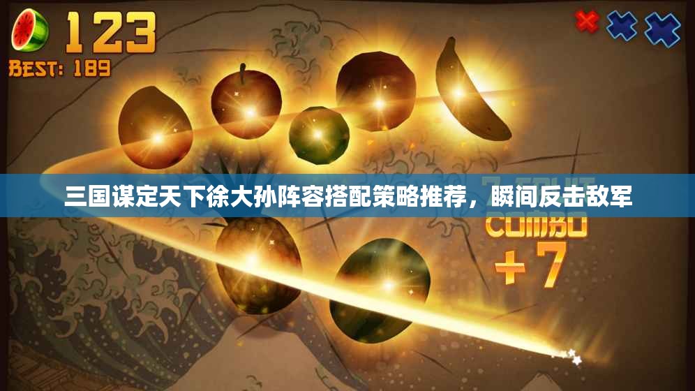 三国谋定天下徐大孙阵容搭配策略推荐，瞬间反击敌军