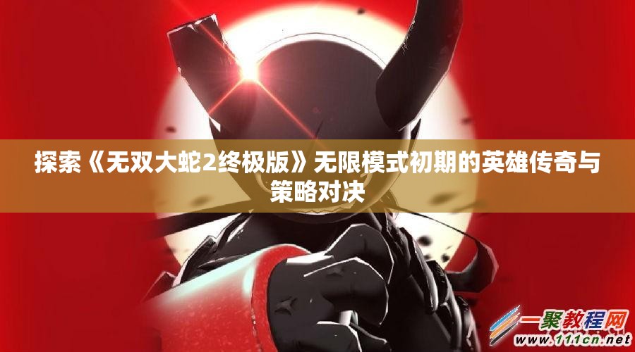探索《无双大蛇2终极版》无限模式初期的英雄传奇与策略对决
