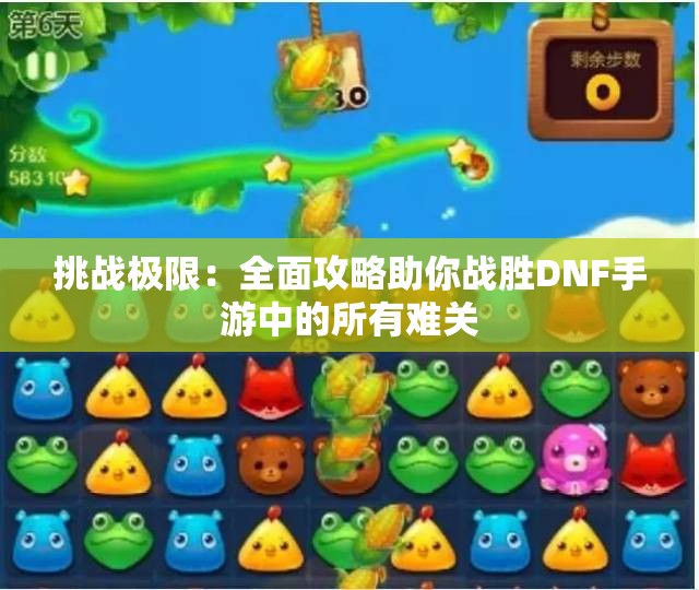 挑战极限：全面攻略助你战胜DNF手游中的所有难关