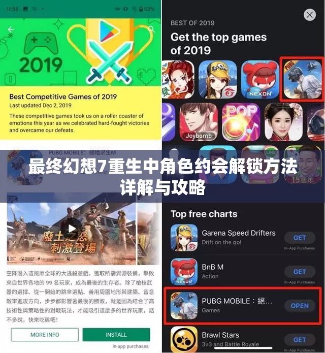 最终幻想7重生中角色约会解锁方法详解与攻略