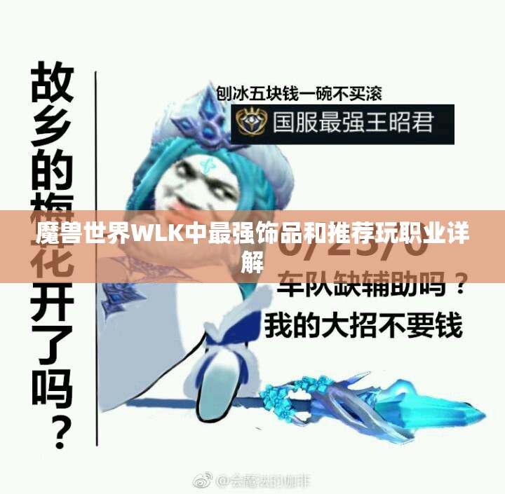 魔兽世界WLK中最强饰品和推荐玩职业详解