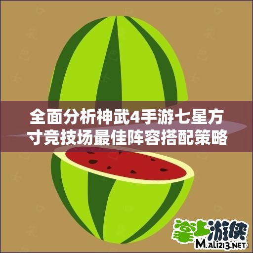 全面分析神武4手游七星方寸竞技场最佳阵容搭配策略