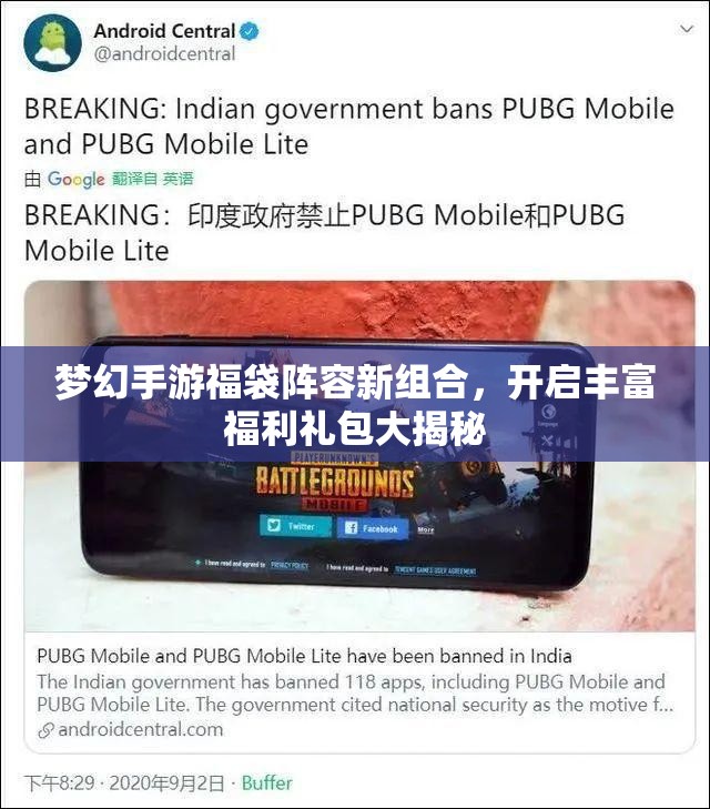 梦幻手游福袋阵容新组合，开启丰富福利礼包大揭秘