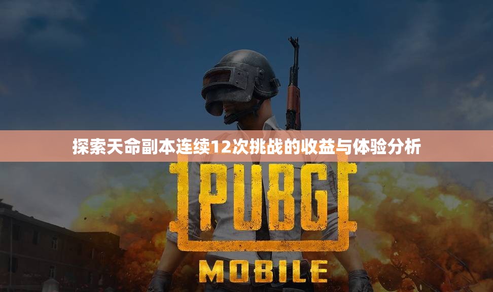 探索天命副本连续12次挑战的收益与体验分析