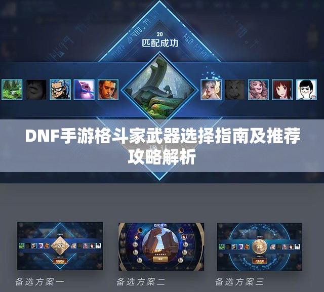 DNF手游格斗家武器选择指南及推荐攻略解析
