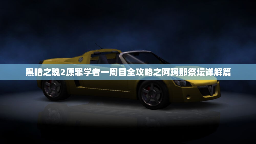 黑暗之魂2原罪学者一周目全攻略之阿玛那祭坛详解篇