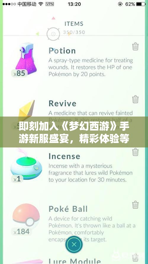 即刻加入《梦幻西游》手游新服盛宴，精彩体验等你开启！