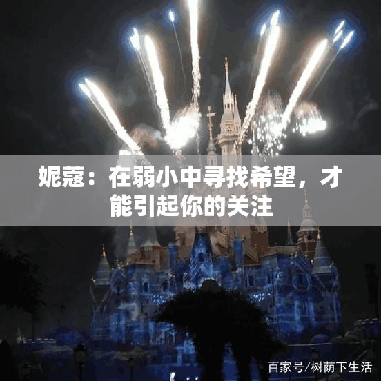 妮蔻：在弱小中寻找希望，才能引起你的关注