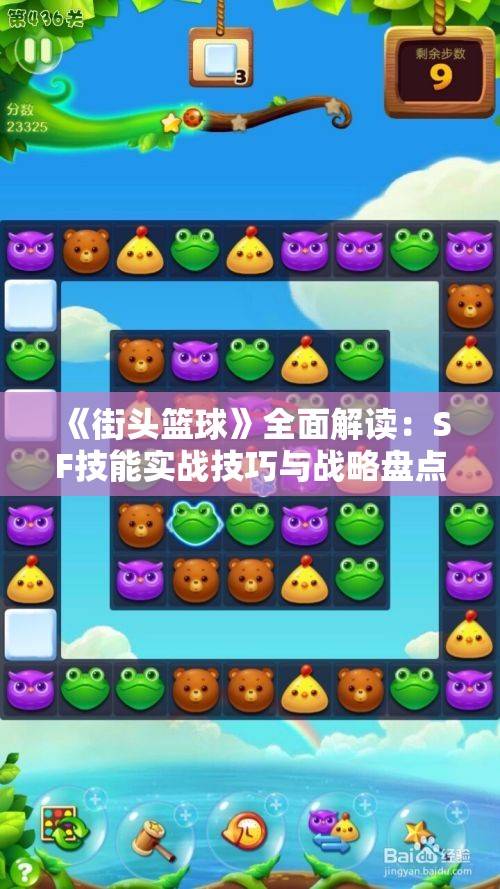 《街头篮球》全面解读：SF技能实战技巧与战略盘点