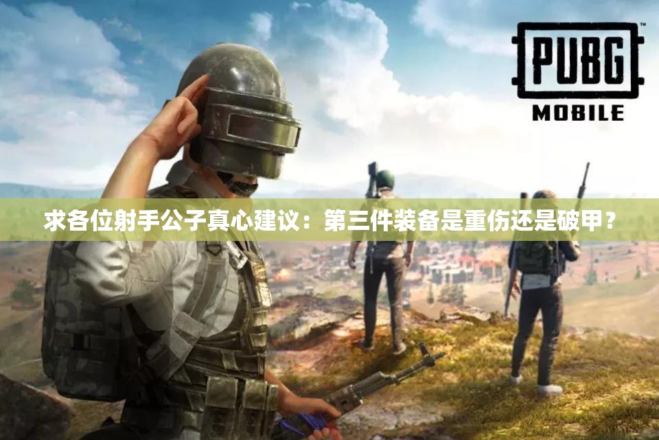求各位射手公子真心建议：第三件装备是重伤还是破甲？
