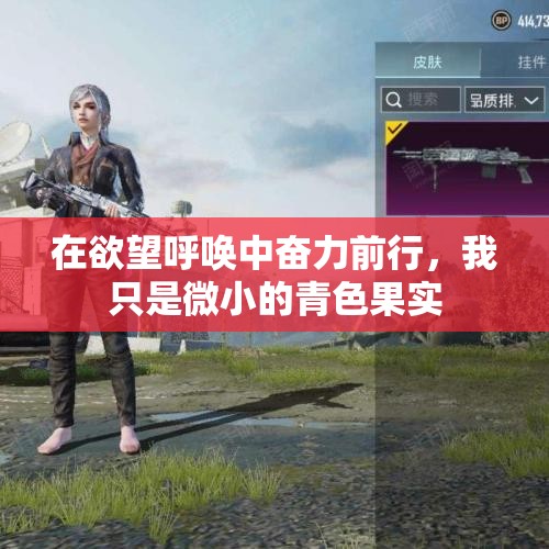 在欲望呼唤中奋力前行，我只是微小的青色果实