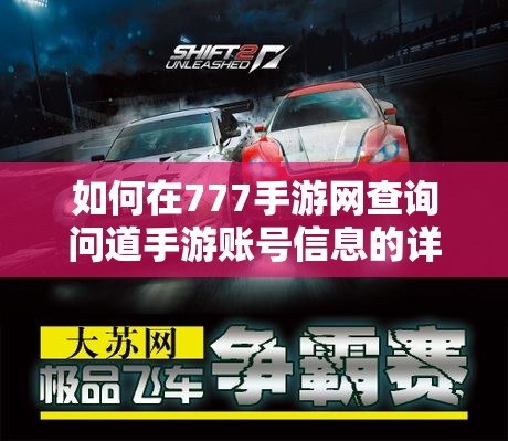 如何在777手游网查询问道手游账号信息的详细攻略