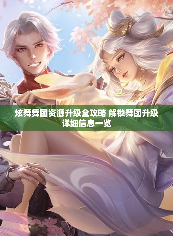 炫舞舞团资源升级全攻略 解锁舞团升级详细信息一览