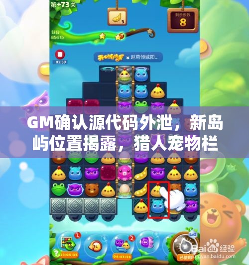 GM确认源代码外泄，新岛屿位置揭露，猎人宠物栏位实现翻倍功能！