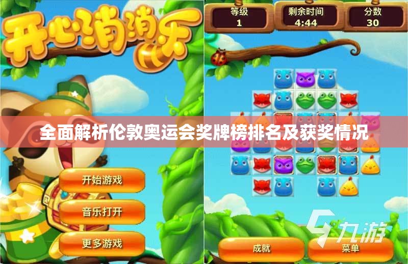 全面解析伦敦奥运会奖牌榜排名及获奖情况