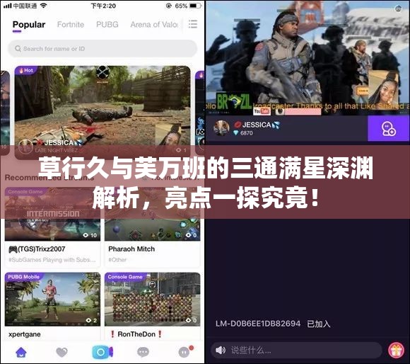 草行久与芙万班的三通满星深渊解析，亮点一探究竟！
