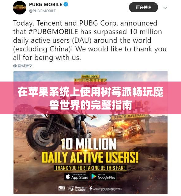 在苹果系统上使用树莓派畅玩魔兽世界的完整指南