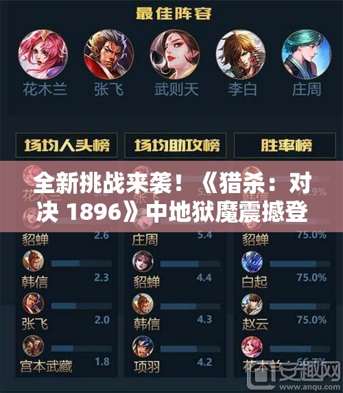 全新挑战来袭！《猎杀：对决 1896》中地狱魔震撼登场