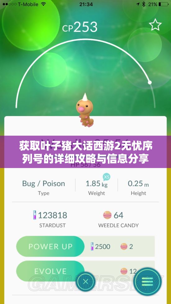 获取叶子猪大话西游2无忧序列号的详细攻略与信息分享