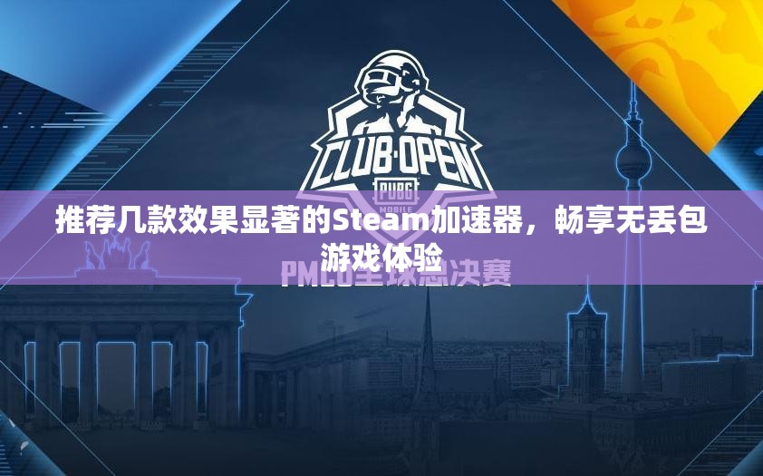 推荐几款效果显著的Steam加速器，畅享无丢包游戏体验