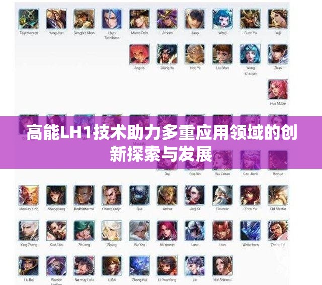 高能LH1技术助力多重应用领域的创新探索与发展