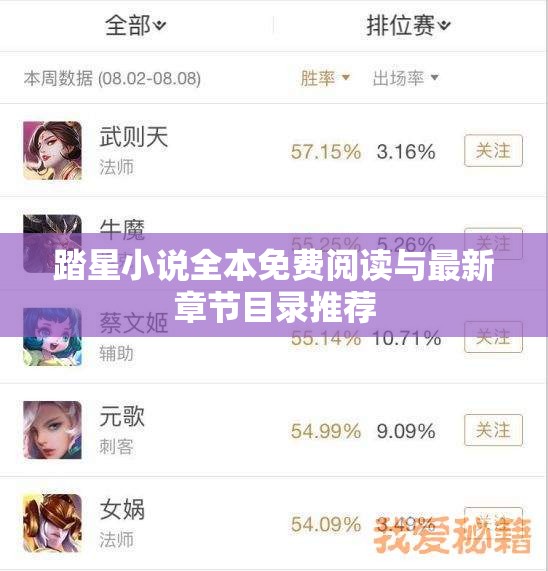 踏星小说全本免费阅读与最新章节目录推荐