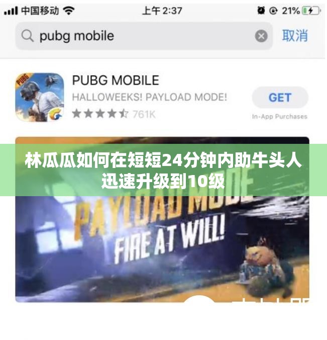 林瓜瓜如何在短短24分钟内助牛头人迅速升级到10级