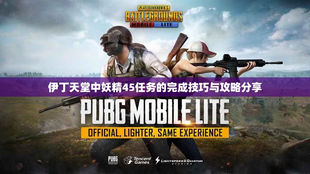 伊丁天堂中妖精45任务的完成技巧与攻略分享