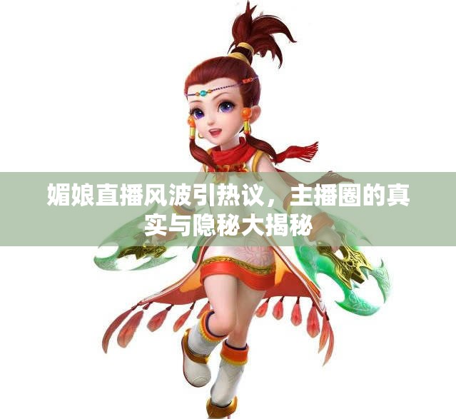 媚娘直播风波引热议，主播圈的真实与隐秘大揭秘