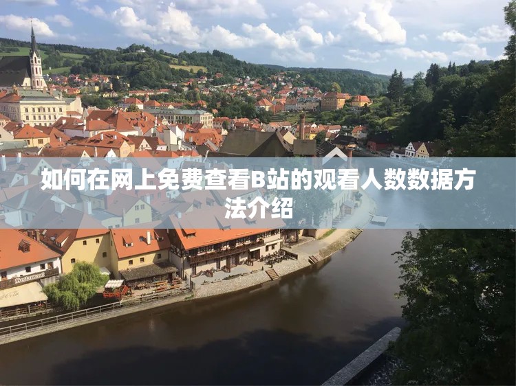 如何在网上免费查看B站的观看人数数据方法介绍