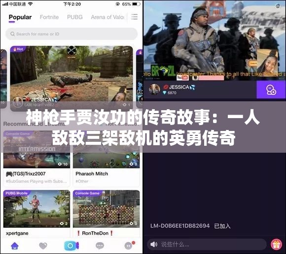 神枪手贾汝功的传奇故事：一人敌敌三架敌机的英勇传奇