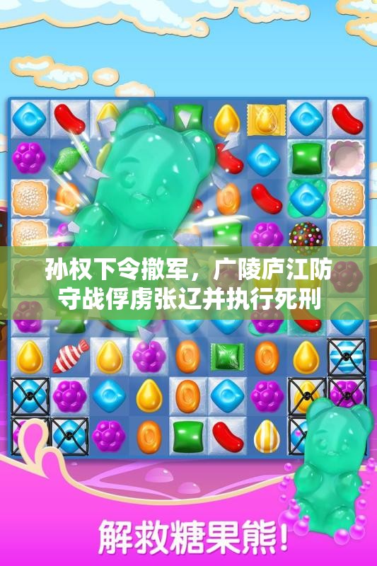 孙权下令撤军，广陵庐江防守战俘虏张辽并执行死刑