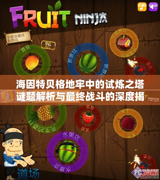海因特贝格地牢中的试炼之塔谜题解析与最终战斗的深度揭秘