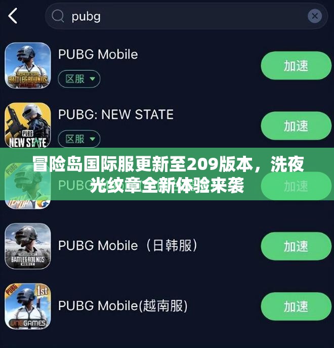 冒险岛国际服更新至209版本，洗夜光纹章全新体验来袭
