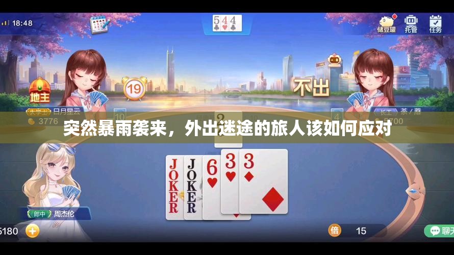 突然暴雨袭来，外出迷途的旅人该如何应对