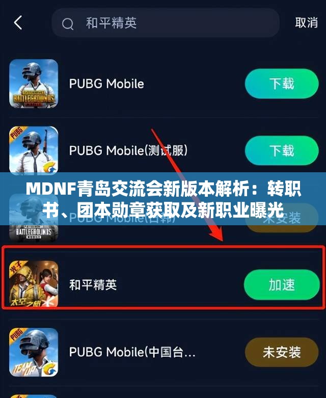 MDNF青岛交流会新版本解析：转职书、团本勋章获取及新职业曝光