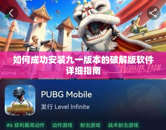 如何成功安装九一版本的破解版软件详细指南