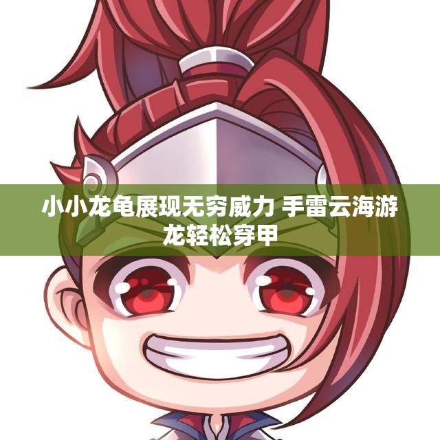 小小龙龟展现无穷威力 手雷云海游龙轻松穿甲