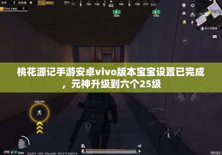 桃花源记手游安卓vivo版本宝宝设置已完成，元神升级到六个25级