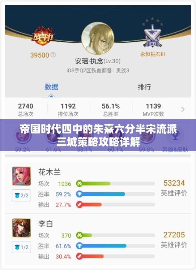 帝国时代四中的朱熹六分半宋流派三城策略攻略详解