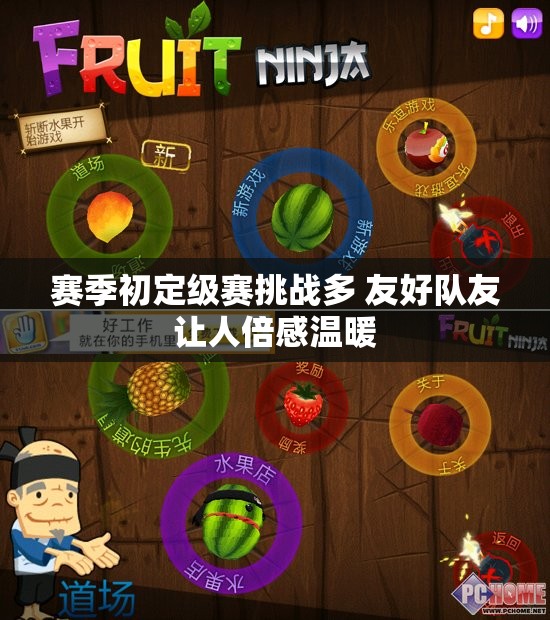 赛季初定级赛挑战多 友好队友让人倍感温暖