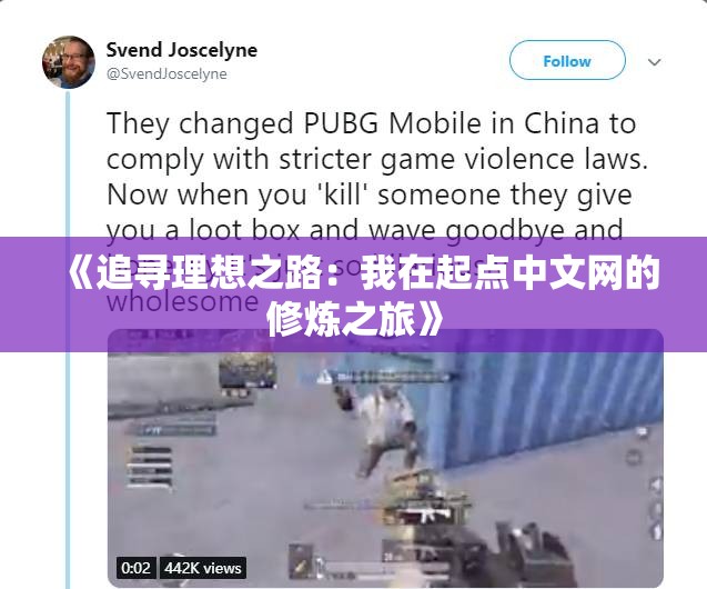 《追寻理想之路：我在起点中文网的修炼之旅》