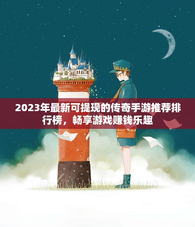 2023年最新可提现的传奇手游推荐排行榜，畅享游戏赚钱乐趣