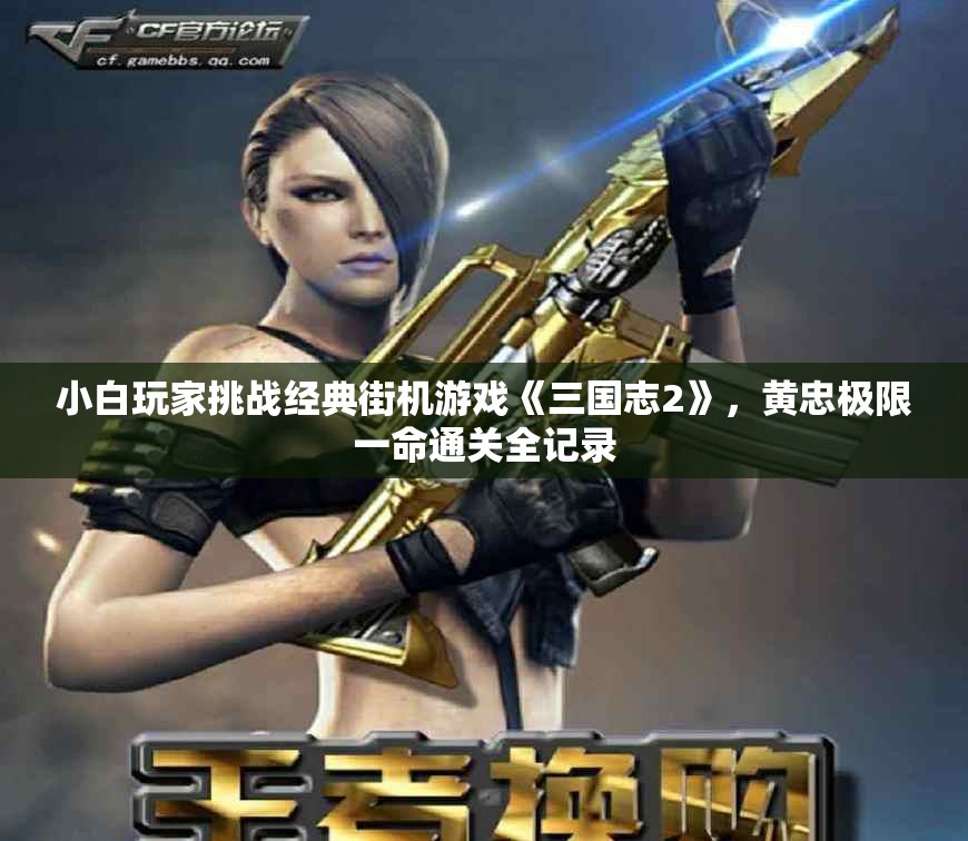 小白玩家挑战经典街机游戏《三国志2》，黄忠极限一命通关全记录