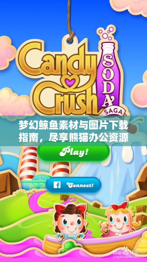 梦幻鲸鱼素材与图片下载指南，尽享熊猫办公资源