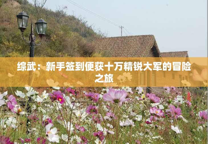 综武：新手签到便获十万精锐大军的冒险之旅