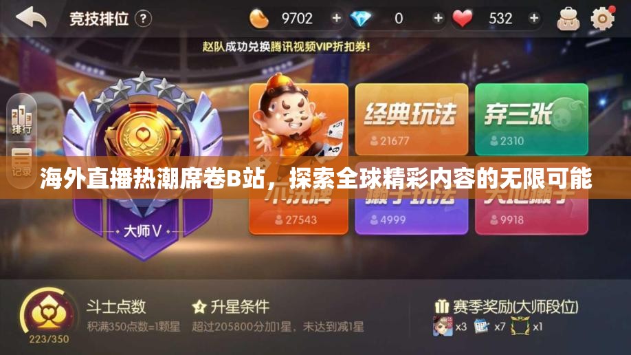 海外直播热潮席卷B站，探索全球精彩内容的无限可能
