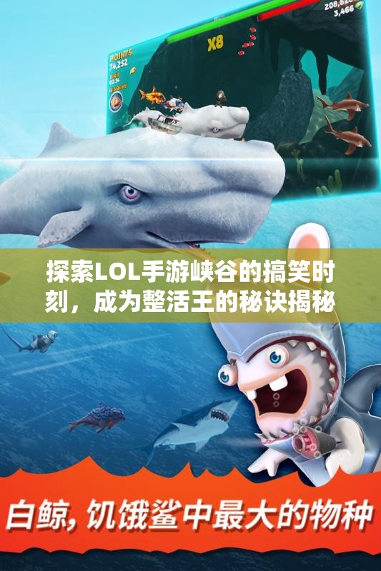 探索LOL手游峡谷的搞笑时刻，成为整活王的秘诀揭秘